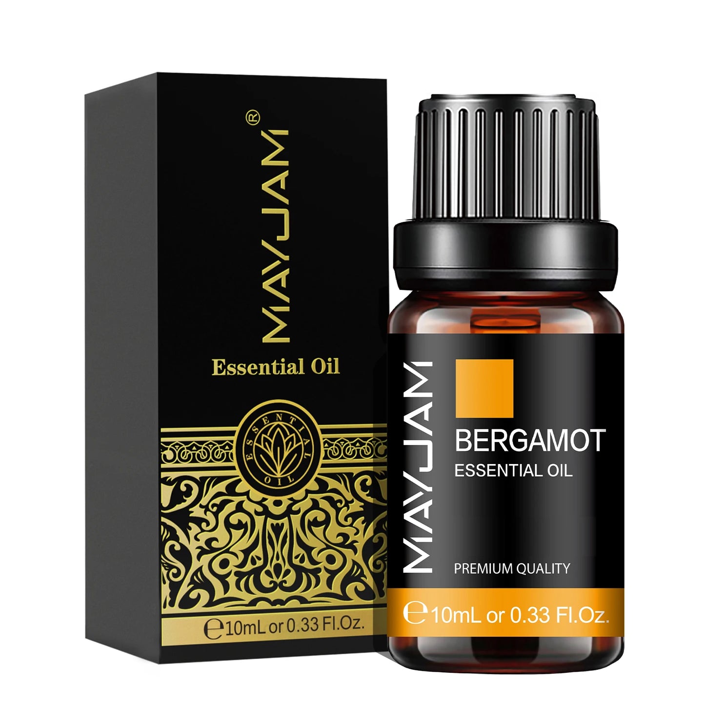 MAYJAM 10ML Lavender Lemongrass Jasmine Vanilla Eucalyptus Rose Lemon Essential Oil For Humidifier Diffuser Candle Making