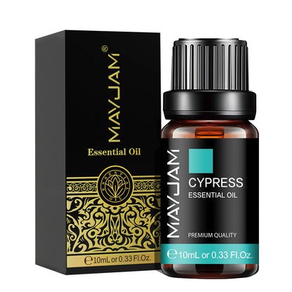 MAYJAM 10ML Lavender Lemongrass Jasmine Vanilla Eucalyptus Rose Lemon Essential Oil For Humidifier Diffuser Candle Making