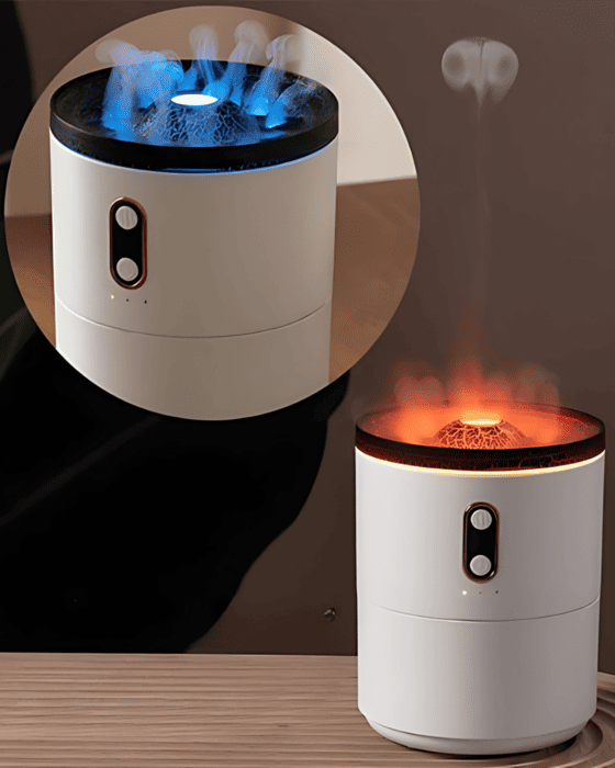 humidificateur flamme relax